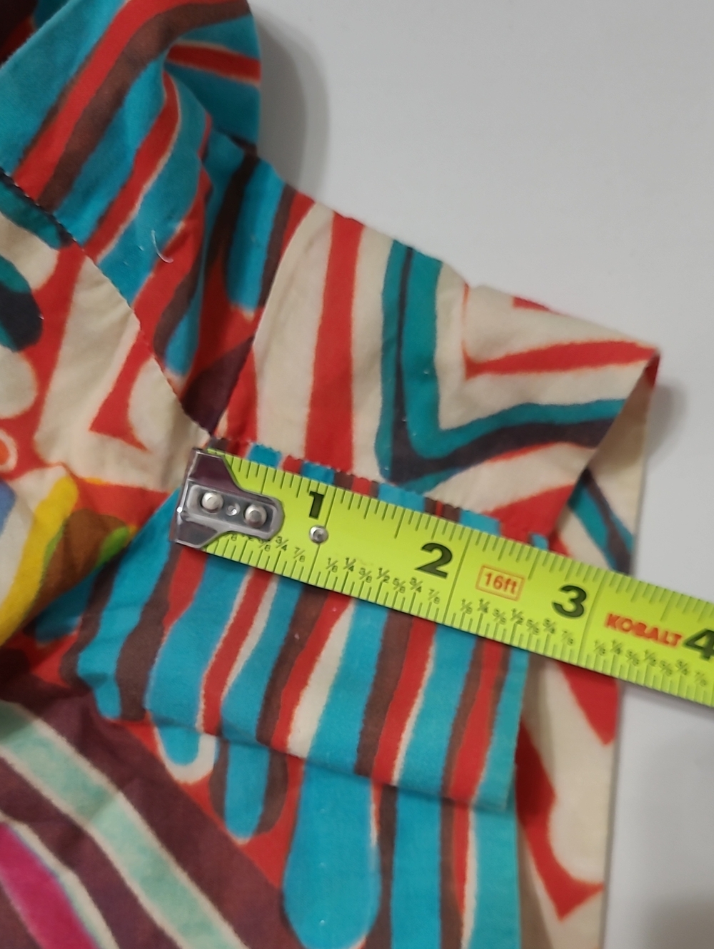 J. Crew Collection Colorful Abstract Striped Shorts with Side Zipper size 8 - Picture 6 of 7